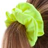NABAIJI - 4-14 Years Girls' Swimming Hair Scrunchie, Fluo Yellow NABAIJI - 4-14 Years Girls' Swimming Hair Scrunchie, Fluo Yellow