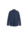 Mango - Navy Slim fit Tailored cotton shirt Mango - Navy Slim fit Tailored cotton shirt