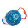 QUECHUA - Hiking water bottle 900 with snap-on lid w. integral straw 0.6 l -blue aluminium QUECHUA - Hiking water bottle 900 with snap-on lid w. integral straw 0.6 l -blue aluminium