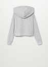 Mango - lt pastel grey Organic cotton sweatshirt Mango - lt pastel grey Organic cotton sweatshirt