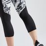 DOMYOS - W28 L31 120 Women's Fitness Cardio Training 7/8 Leggings, Grey DOMYOS - W28 L31 120 Women's Fitness Cardio Training 7/8 Leggings, Grey