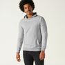 DOMYOS - Extra Large Men's Gym Hoodie 500 - Grey Marl, Light Grey DOMYOS - Extra Large Men's Gym Hoodie 500 - Grey Marl, Light Grey