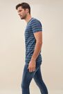 Salsa Jeans - Blue Striped t-shirt with pocket Salsa Jeans - Blue Striped t-shirt with pocket
