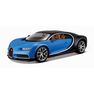 BBURAGO - BBurago0 Bugatti Chiron Blue/Black 1/18 Scale Model Car BBURAGO - BBurago0 Bugatti Chiron Blue/Black 1/18 Scale Model Car