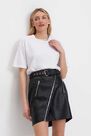 Mohito - Faux Leather Skirt - Black Mohito - Faux Leather Skirt - Black