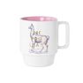 DESIGNWORKS INK - Designworks Stackable Ceramic Mugs No Prob Llama DESIGNWORKS INK - Designworks Stackable Ceramic Mugs No Prob Llama