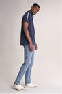 Salsa Jeans - Blue Regular fit polo shirt small collar Salsa Jeans - Blue Regular fit polo shirt small collar