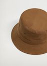 Mango - Pastel Brown Cotton Bucket Hat Mango - Pastel Brown Cotton Bucket Hat