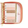 KIKKI.K - kikki.K Leather Personal Zip Planner Medium Luxury Coral KIKKI.K - kikki.K Leather Personal Zip Planner Medium Luxury Coral