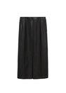 Mango - black Faux-leather pencil skirt Mango - black Faux-leather pencil skirt