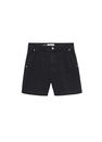 Mango - Open Grey Slouchy Pleated Shorts, Women Mango - Open Grey Slouchy Pleated Shorts, Women