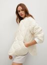 Mango - light beige Ultralight quilted jacket Mango - light beige Ultralight quilted jacket