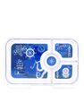 YUMBOX - Yumbox Antibes Blue Tapas 4C Explore Lunchbox YUMBOX - Yumbox Antibes Blue Tapas 4C Explore Lunchbox