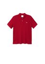 Mango - red Organic cotton logo polo Mango - red Organic cotton logo polo