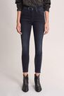 Salsa Jeans - Blue Push In Secret Glamour cropped Jeans with zips Salsa Jeans - Blue Push In Secret Glamour cropped Jeans with zips
