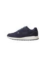 Mango - Medium Blue Leather Mixed Sneakers Mango - Medium Blue Leather Mixed Sneakers