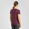 QUECHUA - Extra Large Women's Country Walking T-shirt - NH500, Bordeaux QUECHUA - Extra Large Women's Country Walking T-shirt - NH500, Bordeaux