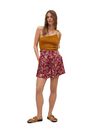 Mango - red Printed flowy shorts, Women Mango - red Printed flowy shorts, Women