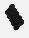 Reserved - Black Cotton Ankle Socks 5 Pack, Men Reserved - Black Cotton Ankle Socks 5 Pack, Men