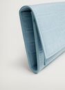 Mango - lt-pastel blue Croc-effect wallet Mango - lt-pastel blue Croc-effect wallet