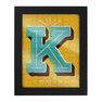 RIDLEYS - Ridleys Alphabet Jigsaw Puzzle with Frame Letter K RIDLEYS - Ridleys Alphabet Jigsaw Puzzle with Frame Letter K