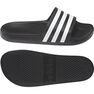 Adidas - Black Adilette Aqua Shoes, Men Adidas - Black Adilette Aqua Shoes, Men