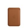 APPLE - Apple Leather Wallet Saddle Brown with MagSafe for iPhone APPLE - Apple Leather Wallet Saddle Brown with MagSafe for iPhone