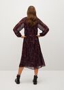 Mango - black Flowy printed dress Mango - black Flowy printed dress