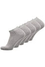 SOCKS - One Pack Of Five Grey Short Socks, Men SOCKS - One Pack Of Five Grey Short Socks, Men