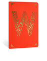 PORTICO DESIGN LTD - Portico Design W Monogram Red A6 Notebook PORTICO DESIGN LTD - Portico Design W Monogram Red A6 Notebook
