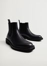 Mango - Black Volume Sole Chelsea Boots Mango - Black Volume Sole Chelsea Boots