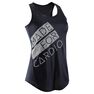 DOMYOS - S/M Energy Women's Printed Cardio Fitness Tank Top - Asphalt Blue DOMYOS - S/M Energy Women's Printed Cardio Fitness Tank Top - Asphalt Blue