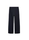 Mango - navy Pleat straight trousers Mango - navy Pleat straight trousers