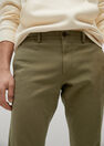 Mango - beige - khaki Slim fit serge chino trousers Mango - beige - khaki Slim fit serge chino trousers