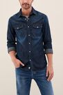 Salsa Jeans - Blue Slim fit denim shirt Salsa Jeans - Blue Slim fit denim shirt