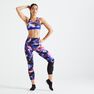 DOMYOS - Extra Small Women's Cardio Fitness Training Bra 900 Print, Multi Colour DOMYOS - Extra Small Women's Cardio Fitness Training Bra 900 Print, Multi Colour