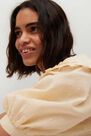 Mango - yellow Babydoll collar blouse, Woman Mango - yellow Babydoll collar blouse, Woman