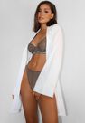 Missguided - White Waffle Dressing Gown Missguided - White Waffle Dressing Gown