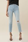 Salsa Jeans - Blue Cropped ripped Elegant jeans Salsa Jeans - Blue Cropped ripped Elegant jeans
