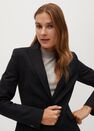 Mango - Black Structured Suit Blazer Mango - Black Structured Suit Blazer