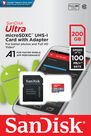 SANDISK - Sandisk Ultra 200GB MicroSDXC Class 10 UHS-I Memory Card SANDISK - Sandisk Ultra 200GB MicroSDXC Class 10 UHS-I Memory Card