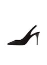 Mango - Black Leather Pumps, Women Mango - Black Leather Pumps, Women