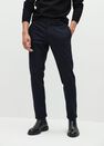 Mango - grey Slim-fit cotton trousers Mango - grey Slim-fit cotton trousers