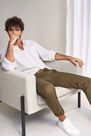 Salsa Jeans - Green Andy slim trousers with microprint Salsa Jeans - Green Andy slim trousers with microprint