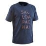 QUECHUA - XL Techtil 100 Short-Sleeved Hiking T-Shirt - Mottled - Navy Blue QUECHUA - XL Techtil 100 Short-Sleeved Hiking T-Shirt - Mottled - Navy Blue