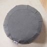 DOMYOS - Unique Size Yoga & Meditation Zafu Cushion - Mottled Grey, Default DOMYOS - Unique Size Yoga & Meditation Zafu Cushion - Mottled Grey, Default