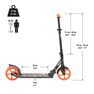 OXELO - Unique Size Mid 7 Scooter, Light Blue OXELO - Unique Size Mid 7 Scooter, Light Blue