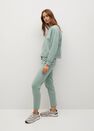 Mango - green Drawstring jogger trousers Mango - green Drawstring jogger trousers