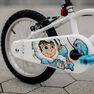 BTWIN - Kids' 16-Inch Bike (4.5-6Y) 100 - Inuit White/Blue BTWIN - Kids' 16-Inch Bike (4.5-6Y) 100 - Inuit White/Blue