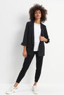 Mohito - Blazer With Crinkled Sleeves - Black Mohito - Blazer With Crinkled Sleeves - Black